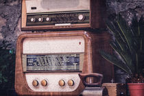 Vintage radio - Altes Radio by Silvia Eder