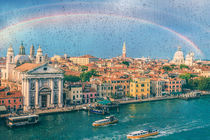 Rainbow over Venice - Regenbogen über Venedig von Silvia Eder