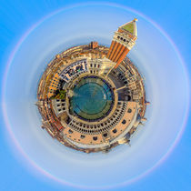 Little Planet Venice - Kleiner Planet Venedig von Silvia Eder