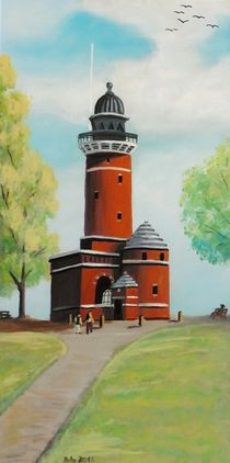Leuchtturm Kiel Holtenauer Ufer by Barbara Kaiser