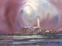 St. Marys Island Whitley Bay by Terence Donnelly