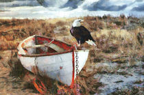 Der Adler und das Boot von Wolfgang Pfensig