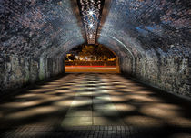 Late night tunnel by Leighton Collins