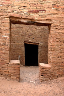 Chaco Canyon T Door 2  von Steven Ralser