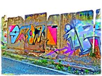 Grafitties Frankfurt by Sandra  Vollmann