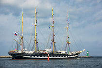 Segelschiff auf der Ostsee während der Hanse Sail by Rico Ködder