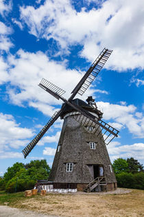 Die Windmühle in Benz auf der Insel Usedom von Rico Ködder