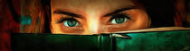 Green eyes by Wolfgang Pfensig