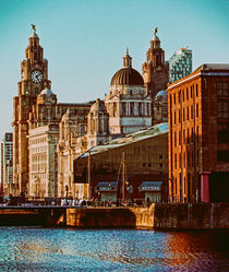 Albert Dock Liverpool  by John Wain