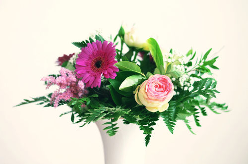 Blumenstrauss-in-vase