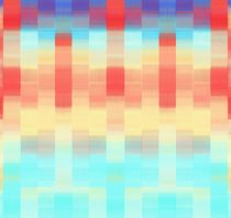 red blue and orange plaid pattern abstract background by timla