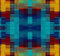 blue yellow and red plaid pattern abstract background von timla