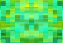 green and yellow plaid pattern abstract background by timla