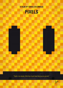 No703 My pixels minimal movie poster by chungkong