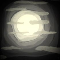 Mond Aura - geheimnisvolle Vollmondnacht by mindfullycreatedvibrations