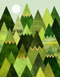 Forest Mountains by Elisabeth Fredriksson