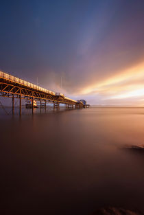 Daybreak at Mumbles pier von Leighton Collins