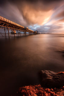 Mumbles pier sunrise by Leighton Collins
