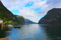 Die weiten der Oldener Fjorde in Norwegen by ann-foto