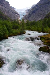 Briksdal Gletscher Norwegen von ann-foto