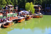 Die nachgebaute Stadt Suzhou im Sommerpalast von ann-foto