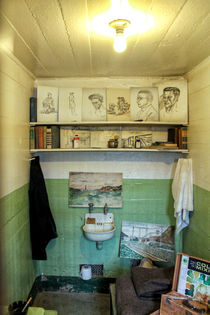Alcatraz Island - Artists cell von Chris Berger