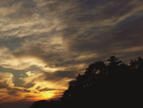 Sunset over the Edogawa 3 by Richard H. Jones