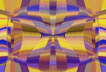 blue purple yellow and gold lines drawing abstract background von timla