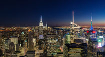NYC Night - Colour von Russell Bevan Photography