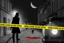 Crime scene do not enter by Monika Juengling