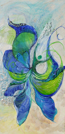 blau und grün by Heike Hild