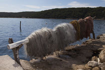 Fischernetze (Insel Raab, Kroatien) von Steffen Krahl