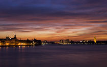 Dordrecht after sunset von John Stuij