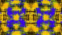 yellow purple and black plaid pattern abstract background by timla