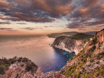The sunset at Keri in Zakynthos, Greece by Constantinos Iliopoulos