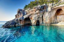 Blue Caves in Zakynthos, Greece by Constantinos Iliopoulos