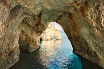 Blue Caves in Zakynthos, Greece by Constantinos Iliopoulos