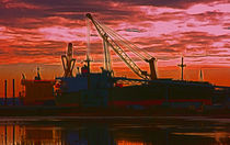 The Docks (Digital Art) von John Wain