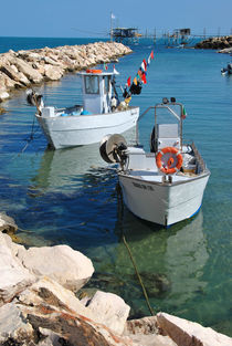 Boats  von Azzurra Di Pietro