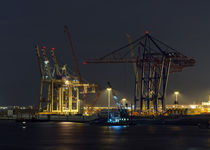 Hafen im Abendlicht von fotolos