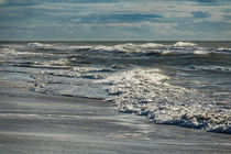 Wellen an der Nordseeküste auf der Insel Amrum by Rico Ködder
