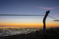 Sonnenaufgang am Wattenmeer von Rico Ködder