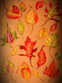 FALLing Leaves by Dawn Siegler