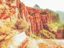 mountain view at Zion national park by timla