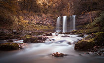 Sgwd yr Eira waterfall by Leighton Collins