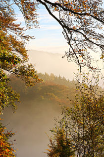 Herbstlandschaft im schönen Rahmen von Bernhard Kaiser