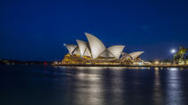 Sydney Opera House bei Nacht by Hartmut Albert