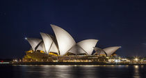 Sydney Opera House bei Nacht von Hartmut Albert