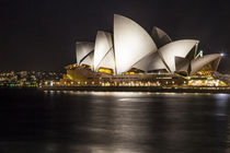 Sydney Oper bei Nacht  by Hartmut Albert