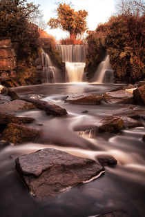 Penllergare waterfalls Swansea UK von Leighton Collins